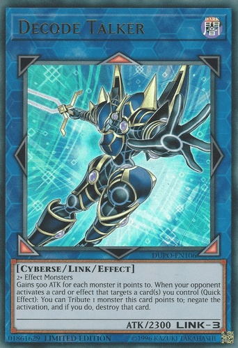 Decode Talker - DUPO-EN106 Ultra Rare Limited Edition