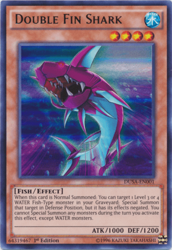 Double Fin Shark - DUSA-EN001 Ultra Rare 1st Edition