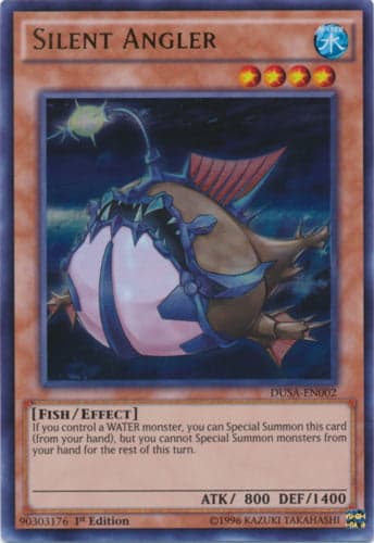Silent Angler - DUSA-EN002 Ultra Rare 1st Edition