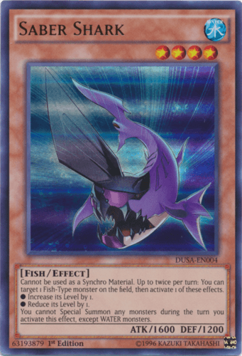 Saber Shark - DUSA-EN004 Ultra Rare 1st Edition