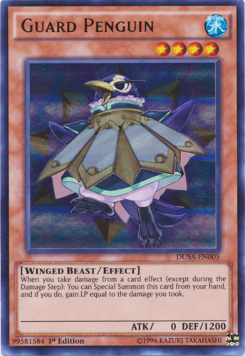 Guard Penguin - DUSA-EN005 Ultra Rare 1st Edition
