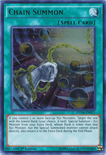 Chain Summon - DUSA-EN011 Ultra Rare 1st Edition