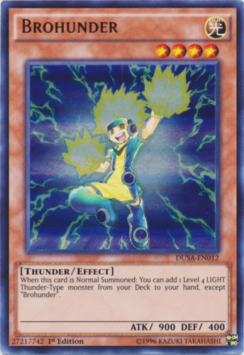 Brohunder - DUSA-EN012 Ultra Rare 1st Edition