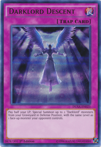 Darklord Descent - DUSA-EN023 Ultra Rare 1st Edition