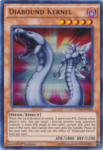 Diabound Kernel - DUSA-EN026 Ultra Rare 1st Edition