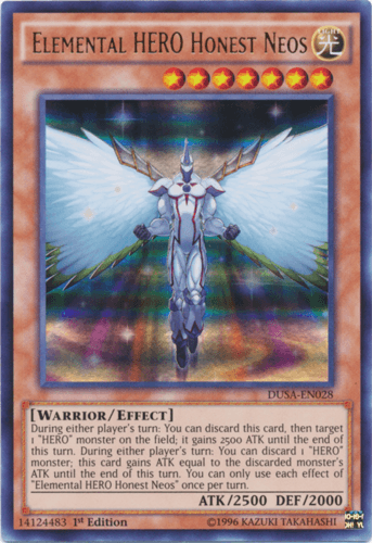 Elemental HERO Honest Neos - DUSA-EN028 Ultra Rare 1st Edition