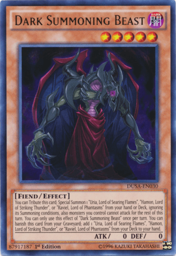 Dark Summoning Beast - DUSA-EN030 Ultra Rare 1st Edition