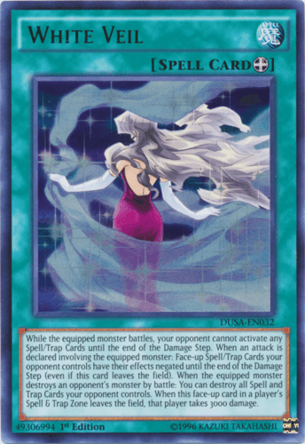 White Veil - DUSA-EN032 Ultra Rare 1st Edition