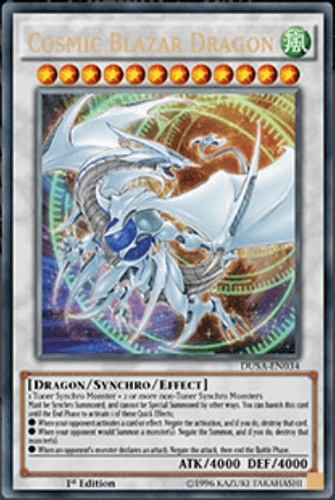 Cosmic Blazar Dragon - DUSA-EN034 Ultra Rare 1st Edition