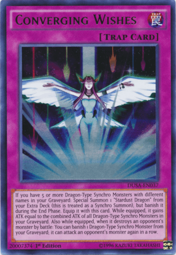 Converging Wishes - DUSA-EN037 Ultra Rare 1st Edition