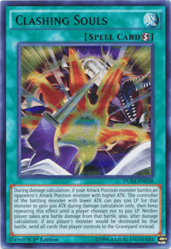 Clashing Souls - DUSA-EN038 Ultra Rare 1st Edition