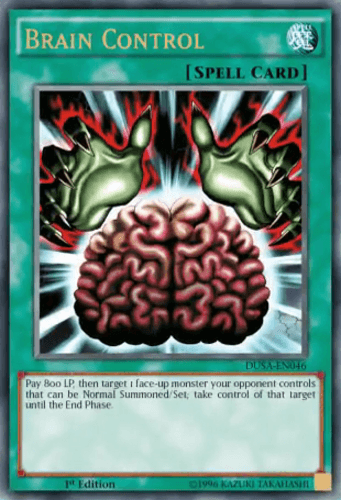 Brain Control - DUSA-EN046 Ultra Rare 1st Edition