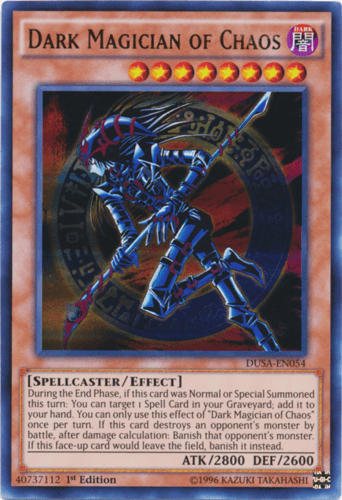 Dark Magician of Chaos - DUSA-EN054 Ultra Rare 1st Edition