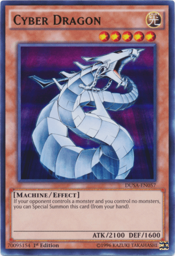 Cyber Dragon - DUSA-EN057 Ultra Rare 1st Edition