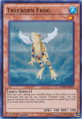 Treeborn Frog - DUSA-EN058 Ultra Rare 1st Edition