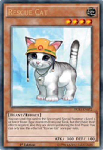 Rescue Cat - DUSA-EN072 Ultra Rare 1st Edition