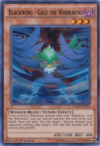 Blackwing - Gale the Whirlwind - DUSA-EN078 Ultra Rare 1st Edition