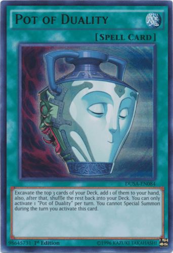 Pot of Duality - DUSA-EN084 Ultra Rare 1st Edition