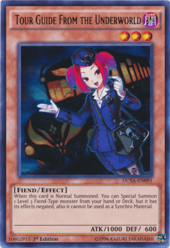 Tour Guide From the Underworld - DUSA-EN091 Ultra Rare 1st Edition