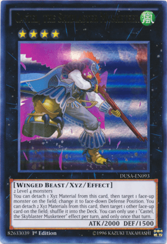 Castel, the Skyblaster Musketeer - DUSA-EN093 Ultra Rare 1st Edition