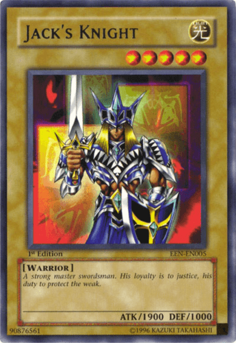 Jack's Knight - EEN-EN005 Rare 1st Edition