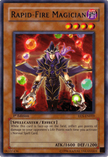Rapid-Fire Magician - EEN-EN019 Rare Unlimited