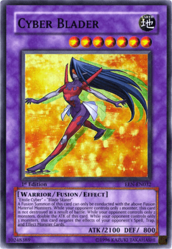Cyber Blader - EEN-EN032 Ultimate Rare 1st Edition