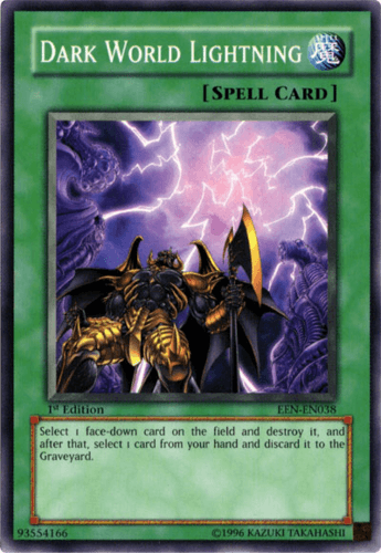 Dark World Lightning - EEN-EN038 Common Unlimited