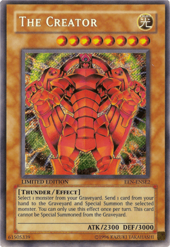 The Creator - EEN-ENSE2 Secret Rare Limited Edition