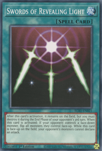 Swords of Revealing Light - EGS1-EN021 Common 1st Edition