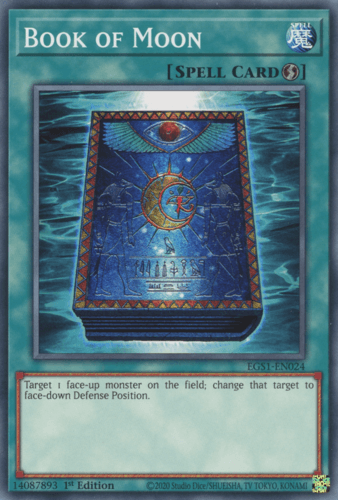 Book of Moon - EGS1-EN024 Common 1st Edition