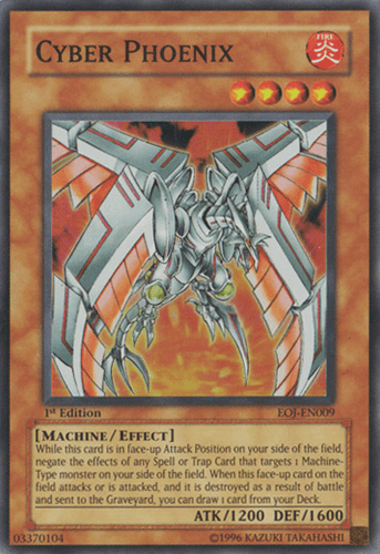 Cyber Phoenix - EOJ-EN009 Ultimate Rare 1st Edition