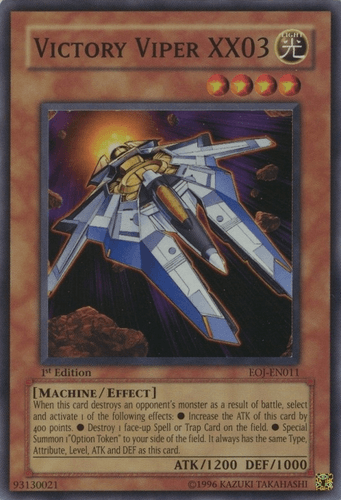 Victory Viper XX03 - EOJ-EN011 Super Rare 1st Edition