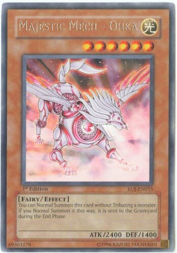 Majestic Mech - Ohka - EOJ-EN015 Ultimate Rare 1st Edition
