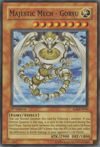 Majestic Mech - Goryu - EOJ-EN016 Ultimate Rare 1st Edition