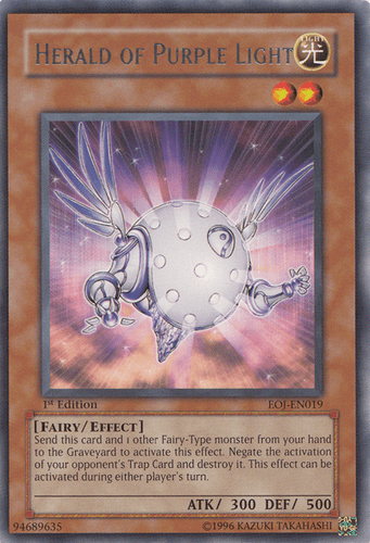 Herald of Purple Light - EOJ-EN019 Rare Unlimited