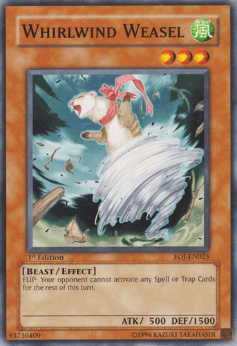 Whirlwind Weasel - EOJ-EN025 Common 1st Edition