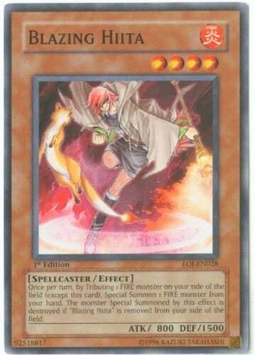 Blazing Hiita - EOJ-EN028 Common Unlimited