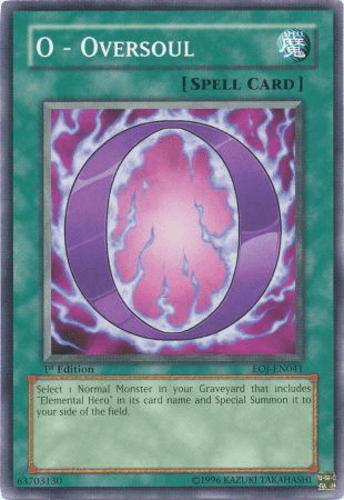 O - Oversoul - EOJ-EN041 Common 1st Edition