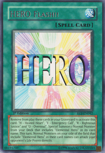 Hero Flash!! - EOJ-EN042 Rare Unlimited