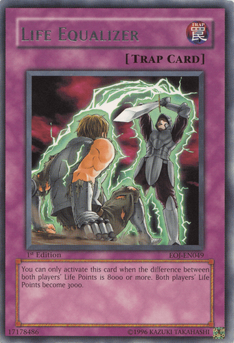 Life Equalizer - EOJ-EN049 Ultimate Rare 1st Edition