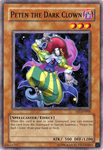 Peten the Dark Clown - EP1-EN005 Common Limited Edition