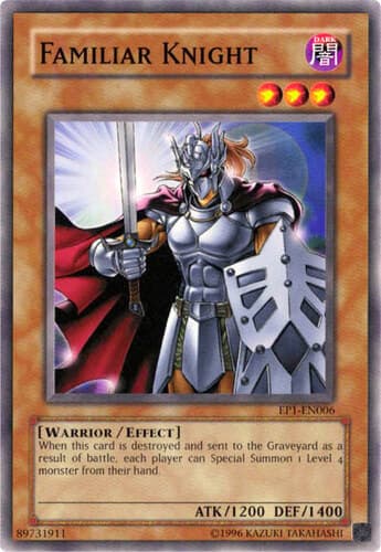 Familiar Knight - EP1-EN006 Common Limited Edition