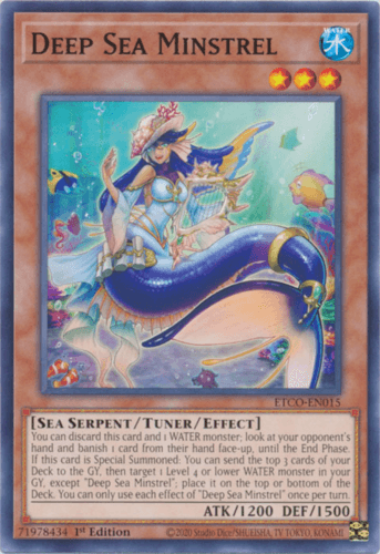 Deep Sea Minstrel - ETCO-EN015 Common 1st Edition