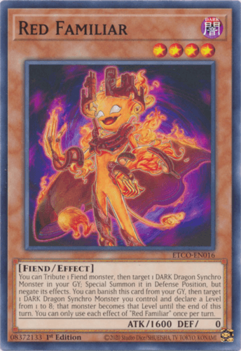 Red Familiar - ETCO-EN016 Common 1st Edition