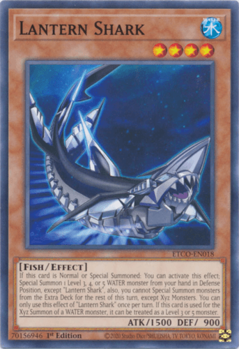 Lantern Shark - ETCO-EN018 Common 1st Edition