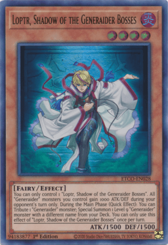 Loptr, Shadow of the Generaider Bosses - ETCO-EN028 Ultra Rare 1st Edition