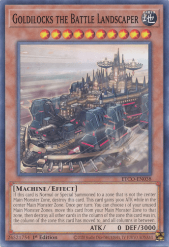 Goldilocks the Battle Landscaper - ETCO-EN038 Common 1st Edition