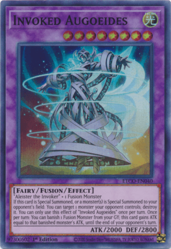 Invoked Augoeides - ETCO-EN040 Super Rare 1st Edition
