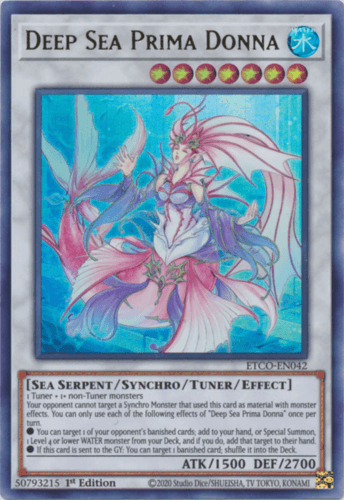Deep Sea Prima Donna - ETCO-EN042 Ultra Rare 1st Edition